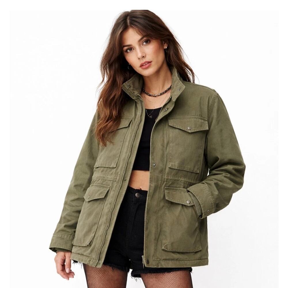 Madewell surplus utility field military jacket women's size XS